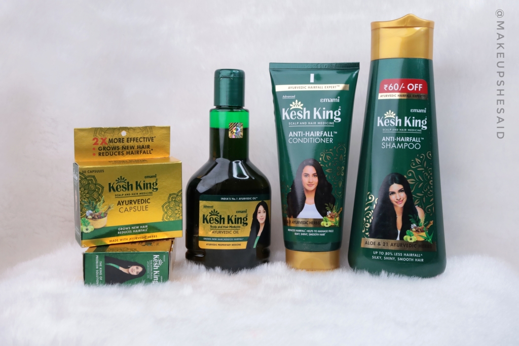 Simple haircare routine for hairfall ft. Kesh King Haircare Products